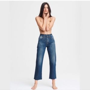 Rag and Bone wide leg Maya high rise denim